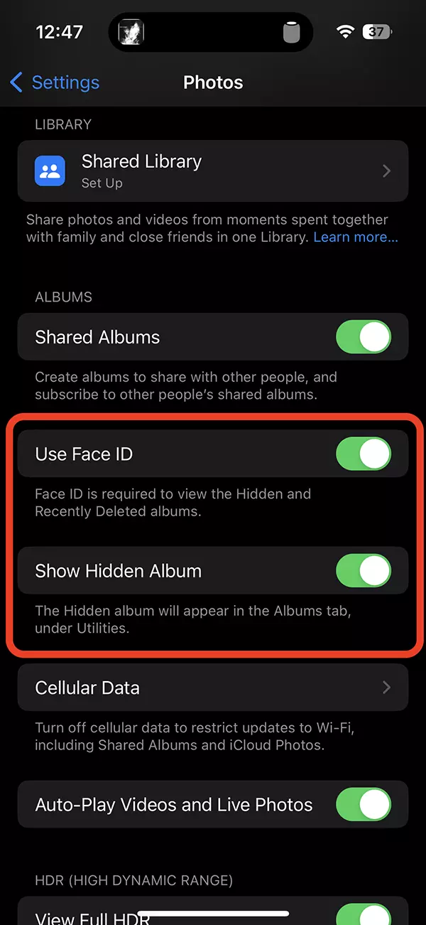 Cum ascunzi poze si video pe iPhone sau iPad